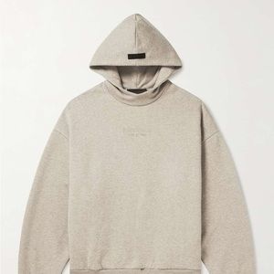 FEAR OF GOD ESSENTIALS Logo-Appliquéd Cotton-Blend Jersey Hoodie